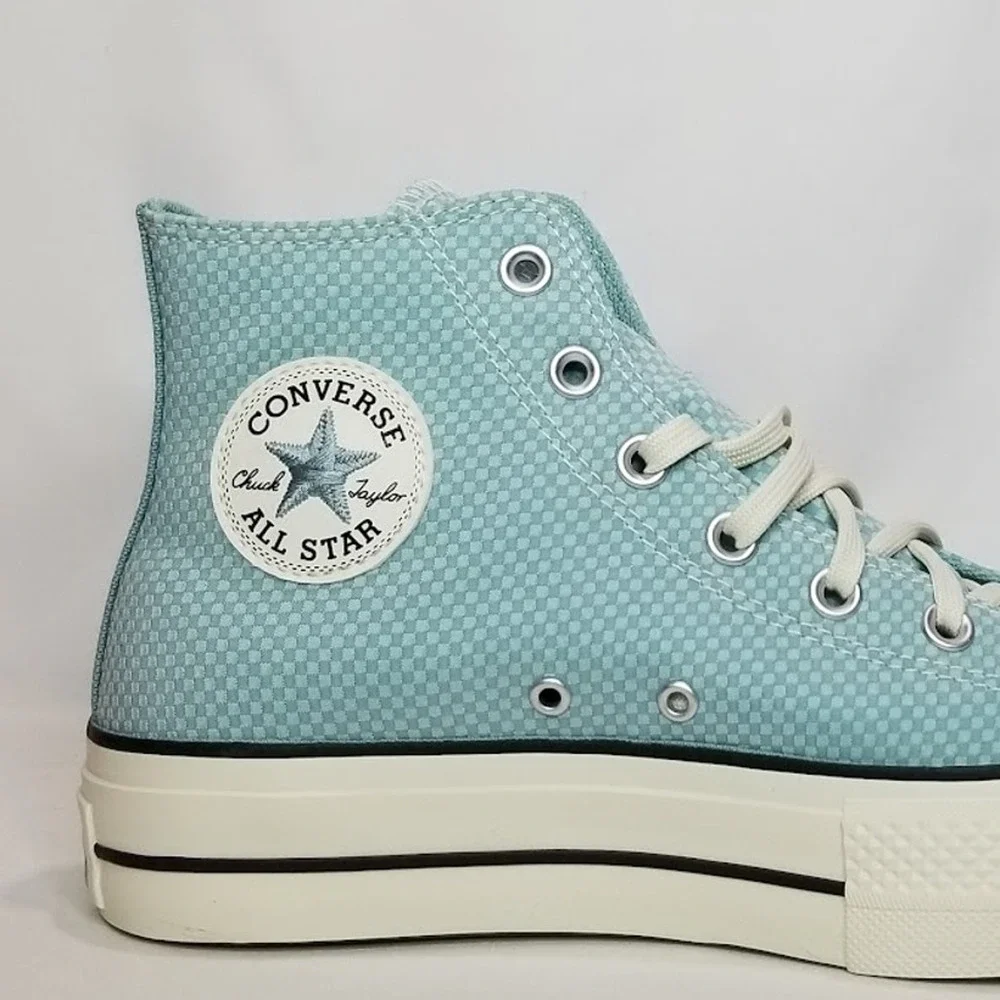 Converse Women's CTAS Lift Hi Tops Size 8.5 Infinity Pool A11625C - Picture 3 of 7